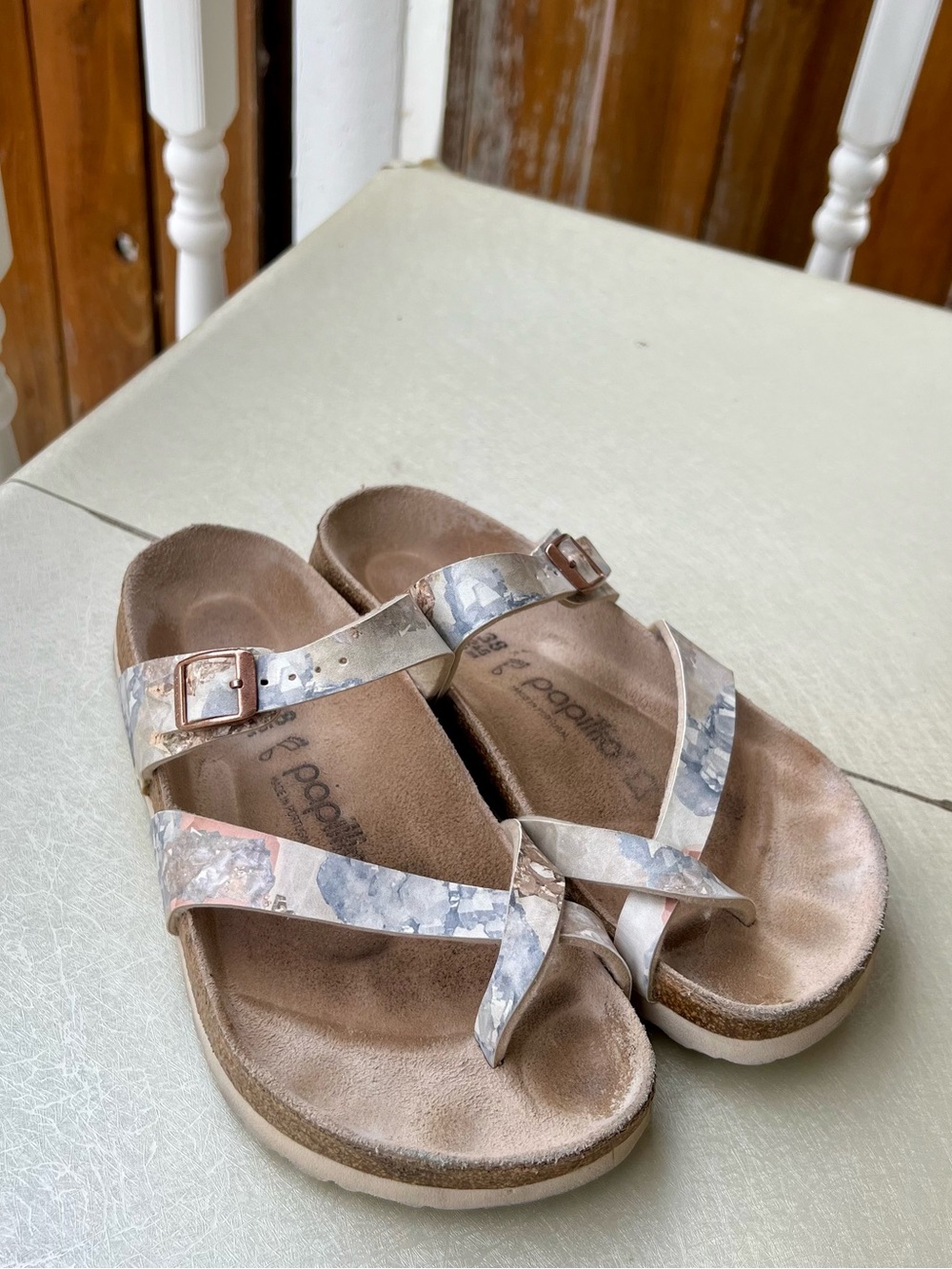 Birkenstock Papillio Tabora Sandals
Women's 38 Pastel Colorful Strappy
Slide